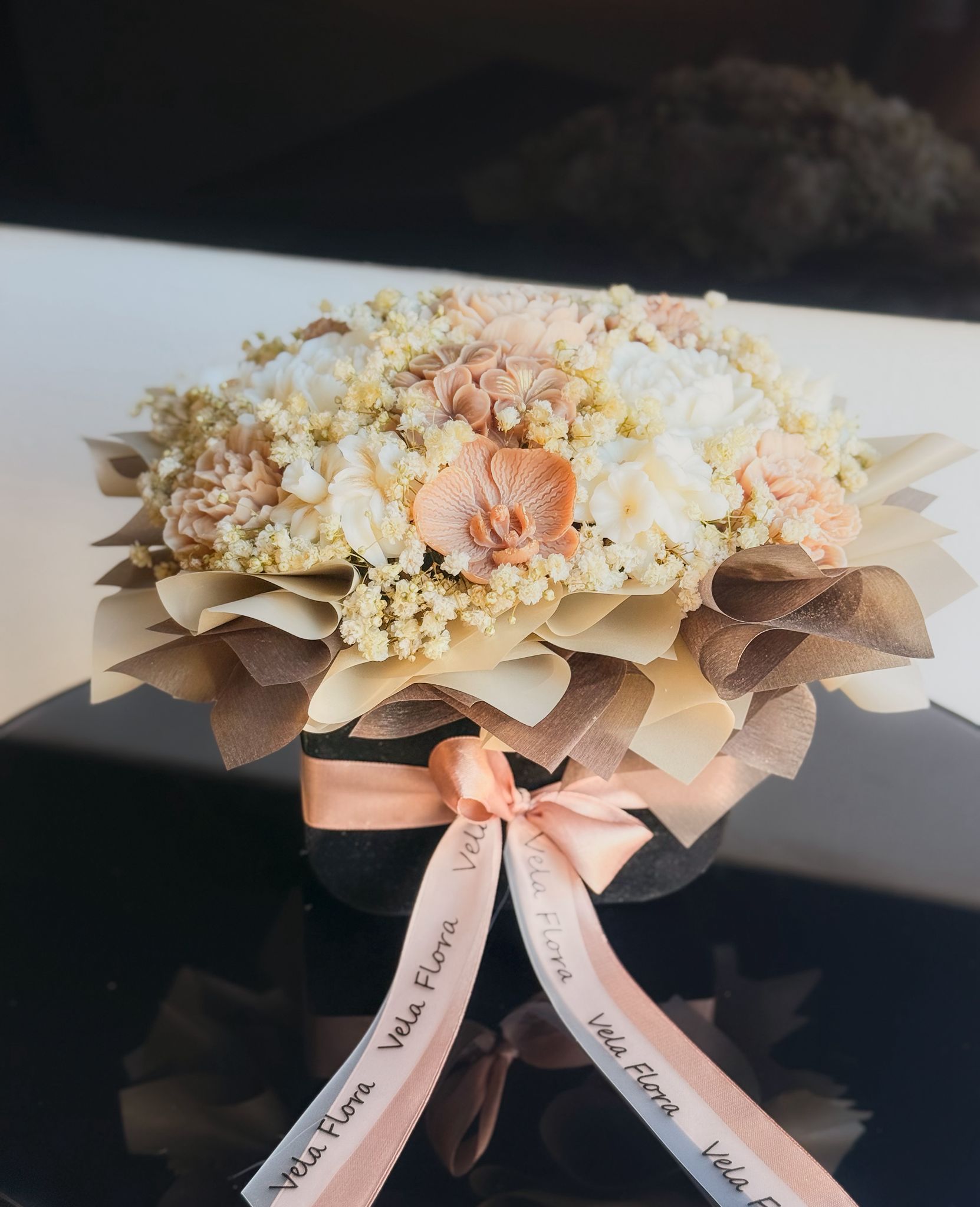 Bag Box Chocolate Velur