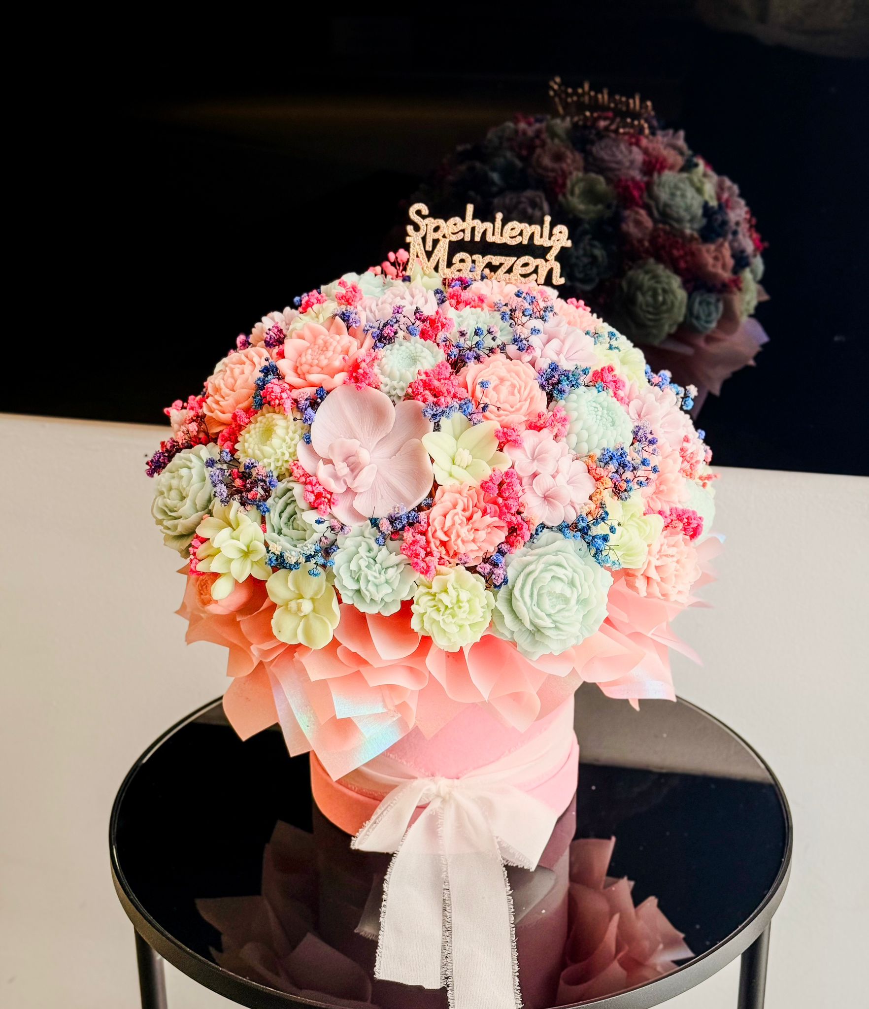 Pastel Tricolor Velur L