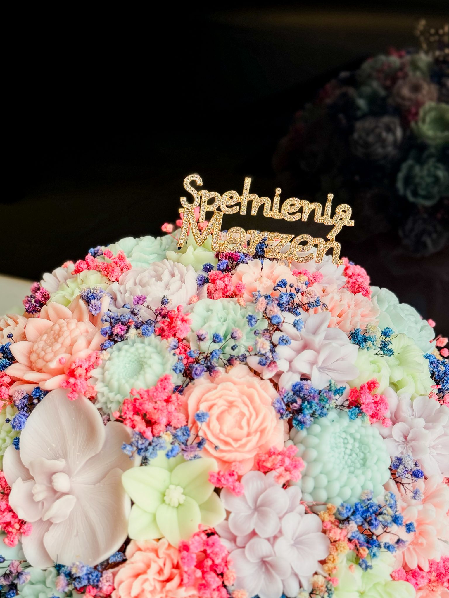 Pastel Tricolor Velur L